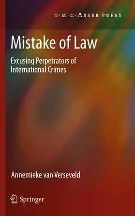 van Verseveld |  Mistake of Law | Buch |  Sack Fachmedien