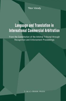 Várady |  Language and Translation in International Commercial Arbitration | Buch |  Sack Fachmedien