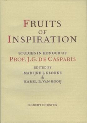  Fruits of Inspiration: Studies in Honour of Prof. J.G. de Casparis | Buch |  Sack Fachmedien