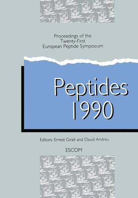 Andreu / Giralt |  Peptides 1990 | Buch |  Sack Fachmedien