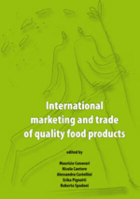 Castellini / Pignatti / Spadoni |  International Marketing and Trade of Quality Food Products | Buch |  Sack Fachmedien