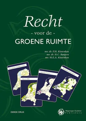 Kistenkas / Borgers |  Recht Voor de Groene Ruimte | Buch |  Sack Fachmedien