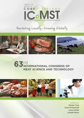 Troy / McDonnell / Hinds |  63rd International Congress of Meat Science and Technology | Buch |  Sack Fachmedien