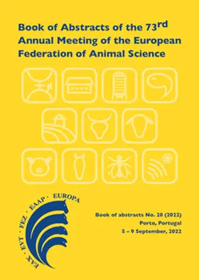  Book of Abstracts of the 73rd Annual Meeting of the European Federation of Animal Science | Buch |  Sack Fachmedien