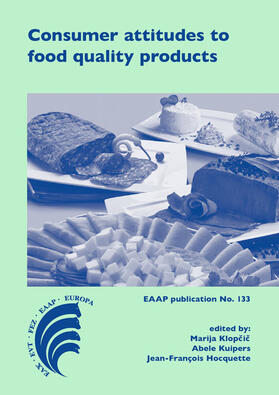 Klopcic / Kuipers / Hocquette |  Consumer attitudes to food quality products | eBook | Sack Fachmedien