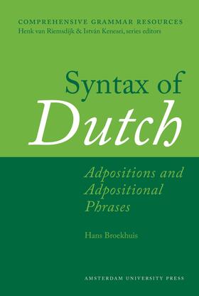 Broekhuis |  Syntax of Dutch | Buch |  Sack Fachmedien