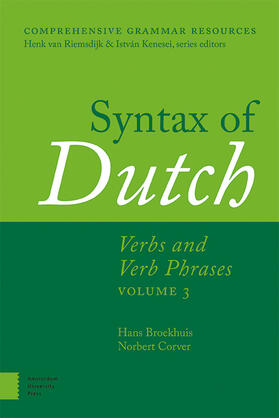Broekhuis / Corver |  Syntax of Dutch | Buch |  Sack Fachmedien