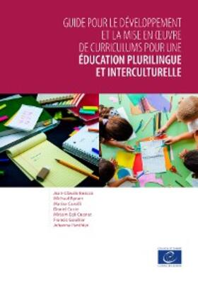 Beacco / Byram / Cavalli |  Guide pour le développement et la mise en œuvre de curriculums pour une éducation plurilingue et interculturelle | eBook | Sack Fachmedien