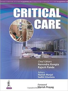 Rungta / Pande / Munjal |  Critical Care | Buch |  Sack Fachmedien