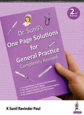 Paul |  Dr Sunil's One Page Solutions for General Practice | Buch |  Sack Fachmedien