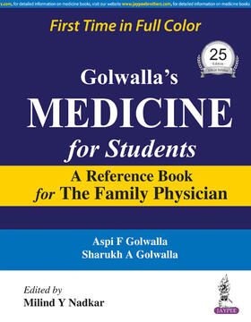 Golwalla / Nadkar |  Golwalla's Medicine for Students | Buch |  Sack Fachmedien