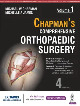 Chapman / James |  Chapman's Comprehensive Orthopaedic Surgery | Buch |  Sack Fachmedien