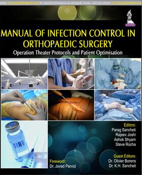 Sancheti / Shyam |  Manual of Infection Control in Orthopaedic Surgery | Buch |  Sack Fachmedien