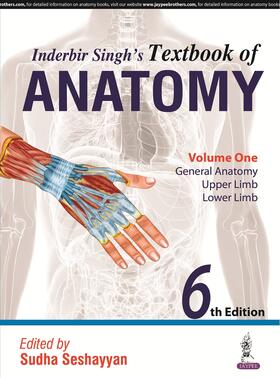 Seshayyan |  Inderbir Singh's Textbook of Anatomy | Buch |  Sack Fachmedien