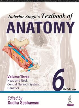 Seshayyan |  Inderbir Singh's Textbook of Anatomy | Buch |  Sack Fachmedien