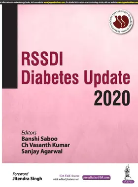 Saboo / Kumar / Agarwal |  RSSDI Diabetes Update 2020 | Buch |  Sack Fachmedien