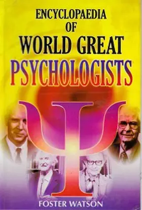 Watson |  Encyclopaedia of World Great Psychologists (A-B) | eBook | Sack Fachmedien