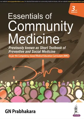 Prabhakara |  Essentials of Community Medicine | Buch |  Sack Fachmedien