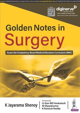 Shenoy |  Golden Notes in Surgery | Buch |  Sack Fachmedien