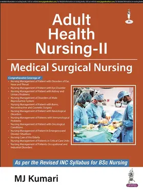 Kumari |  Adult Health Nursing-II | Buch |  Sack Fachmedien