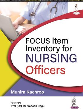 Kachroo |  FOCUS Item Inventory Nursing Officers | Buch |  Sack Fachmedien