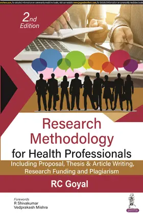 Goyal |  Research Methodology for Health Professionals | Buch |  Sack Fachmedien