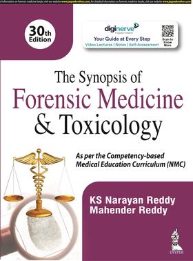 Reddy |  Reddy, K: The Synopsis of Forensic Medicine & Toxicology | Buch |  Sack Fachmedien