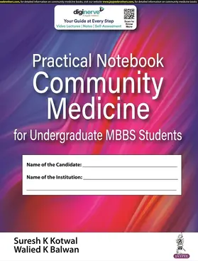 Kotwal / Balwan |  Practical Notebook Community Medicine for Undergraduate MBBS Students | Buch |  Sack Fachmedien