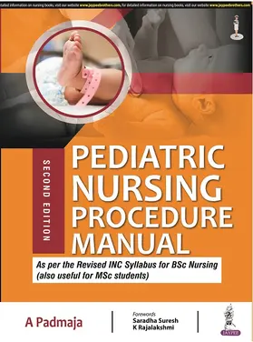 Padmaja |  Pediatric Nursing Procedure Manual | Buch |  Sack Fachmedien