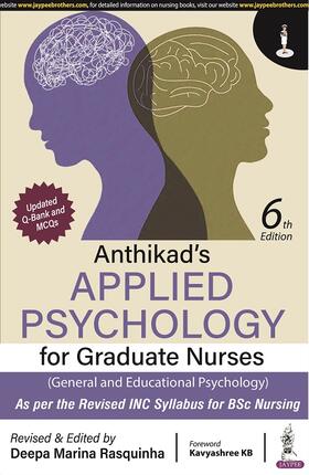 Rasquinha |  Anthikad's Applied Psychology for Graduate Nurses (General and Educational Psychology) | Buch |  Sack Fachmedien