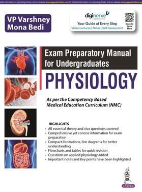 Varshney / Bedi |  Exam Preparatory Manual for Undergraduates: Physiology | Buch |  Sack Fachmedien