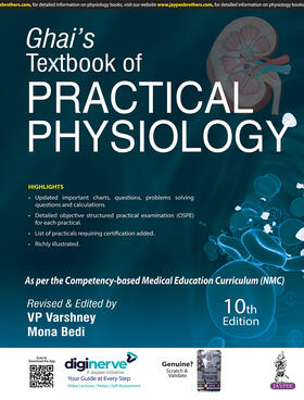 Varshney / Bedi |  Ghai's Textbook of Practical Physiology | Buch |  Sack Fachmedien