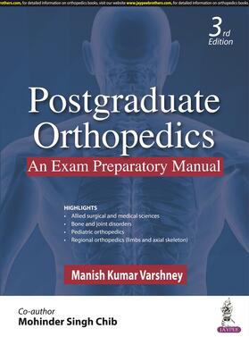 Varshney |  Postgraduate Orthopedics: An Exam Preparatory Manual | Buch |  Sack Fachmedien