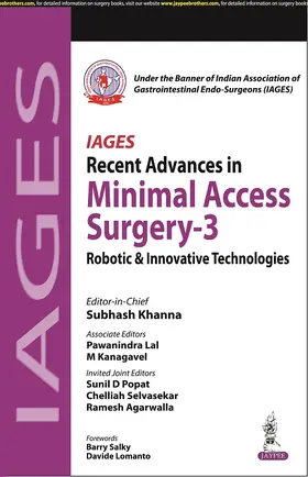 Khanna |  IAGES Recent Advances in Minimal Access Surgery - 3 | Buch |  Sack Fachmedien