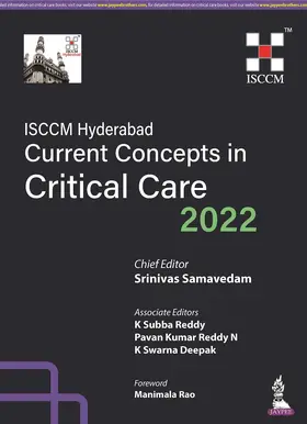 Samavedam / Reddy / Reddy N |  Current Concepts in Critical Care 2022 | Buch |  Sack Fachmedien