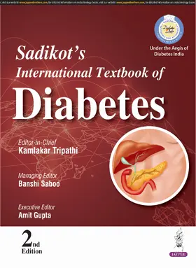 Tripathi / Saboo / Gupta |  Sadikot's International Textbook of Diabetes | Buch |  Sack Fachmedien