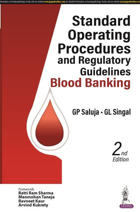 Saluja / Singal |  Saluja, G: Standard Operating Procedures and Regulatory Guid | Buch |  Sack Fachmedien