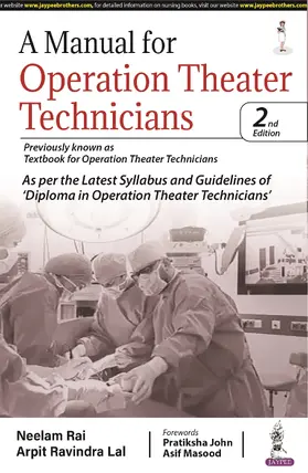 Rai / Lal |  A Manual for Operation Theater Technicians | Buch |  Sack Fachmedien