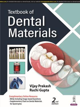 Prakash / Gupta |  Textbook of Dental Materials | Buch |  Sack Fachmedien