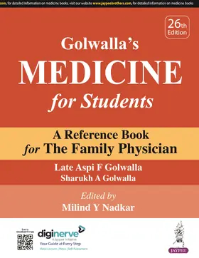 Golwalla / Nadkar |  Golwalla's Medicine for Students | Buch |  Sack Fachmedien