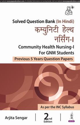 Sengar |  Community Health Nursing-I for GNM Students | Buch |  Sack Fachmedien