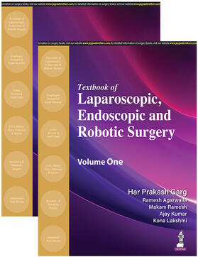 Garg / Agarwalla / Ramesh |  Textbook of Laparoscopic, Endoscopic and Robotic Surgery | Buch |  Sack Fachmedien