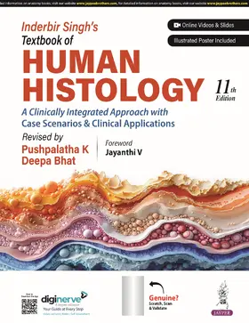 K / Bhat |  Inderbir Singh's Textbook of Human Histology | Buch |  Sack Fachmedien