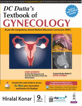 Konar |  DC Dutta's Textbook of Gynecology | Buch |  Sack Fachmedien