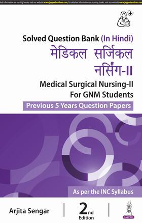 Sengar |  Medical Surgical Nursing-II for GNM Students | Buch |  Sack Fachmedien