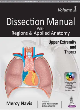 Navis |  Dissection Manual with Regions & Applied Anatomy | Buch |  Sack Fachmedien