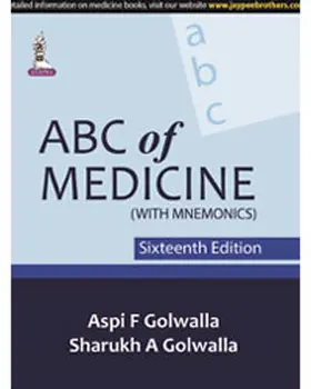 Golwalla |  ABC of Medicine (With Mnemonics) | Buch |  Sack Fachmedien