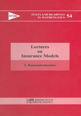 Ramasubramanian |  Lectures on Insurance Models | eBook | Sack Fachmedien