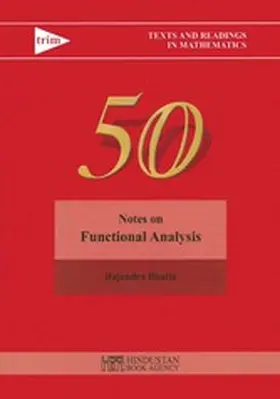 Bhatia |  Notes on Functional Analysis | eBook | Sack Fachmedien