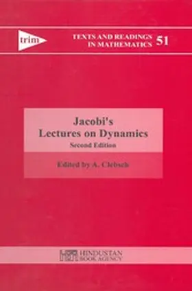 Clebsch |  Jacobi's Lectures on Dynamics | eBook | Sack Fachmedien